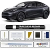 Topabyte dažų pieštukas, skirtas Tesla Model Y Juniper Model 3 Highland Model X Model S pilkos spalvos automobilių dažų įbrėžimų taisymui, dažų retušavimo pieštukas, stealth pilkas - pn01