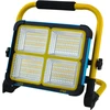Topbos 100 W statybinis prožektorius Led su trikoju, 10000 Lm nešiojamas darbo žibintas, 16500 Mah baterija su Usb-c ir saulės įkrovimu, Ip54 atsparus vandeniui, 4 šviesos režimai, skirtas dirbtuvėms, statybvietei