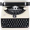 Topincn vintažinis rašomosios mašinėlės modelis, rankų darbo retro dekoras, ornamentas, rašomosios mašinėlės amatas namų stalui, streso mažinimo žaislas su rankiniu poliravimu, numatytasis