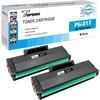 Toprint Pg217 Pg-217 Pg 217 suderinamos tonerio kasetės 1600 puslapių 2 juodos spalvos, skirtos P2200 P2200w M6507 M6507nw M6607 M6607nw spausdintuvams