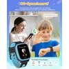 Totsyfun 4g vaikiškas išmanusis laikrodis su ilgai veikiančiu vaizdo ir telefono skambučiu, vaikiškas išmanusis laikrodis su Ip68 atsparumu vandeniui, Sos, Gps, Wifi, žingsniamačiu, mokyklos režimu berniukams ir mergaitėms 5–14 metų, dovana (mėlynas)
