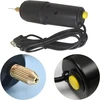 Towwoo mini rankinis grąžtas, 3 vnt. mikro grąžto antgalių 1.1mm Dc 5v Micro Usb mažas elektrinis grąžtas Pcb 0.8mm-1.2mm griebtuvo įrankiams