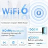 Maršrutizatorius Tp-link re700x wifi 6 wlan stiprintuvas kartotuvas ax3000, dviejų juostų 2402mbps 5ghz + 574mbps 2.4ghz, mu-mimo, gigabitinis prievadas, rekomenduojamas su wifi 6 maršrutizatoriumi, idealus butams