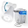 Trango Milo 2635-016 led naktinė lemputė su judesio ir prieblandos jutikliu, balta, 4 w apsauginė lemputė 230 v, lizdinė lempa, sieninė lempa, orientacinė lemputė, naktinė lempa, lizdinė lemputė