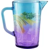 Trend For Home Gigi Dreamy Sunset stiklinė vandens karafa 1 litras su patogia rankena spalvingas vandens ąsotis 19 cm stiklinis ąsotis mėlynai violetinis stiklinis ąsotis vandens ąsotis stiklinė karafa ąsotis stiklinis ąsotis 1 litras spalvingas