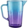 Trend For Home Gigi Dreamy Sunset stiklinė vandens karafa 1 litras su patogia rankena spalvingas vandens ąsotis 19 cm stiklinis ąsotis mėlynai violetinis stiklinis ąsotis vandens ąsotis stiklinė karafa ąsotis stiklinis ąsotis 1 litras spalvingas