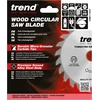 Trend medžio pjovimo diskinis pjūklas, 115 mm skersmens, 9,50 mm skylė, 24t, 1,5 mm pjūvis, +20° kampas, Tct, vidutinio paviršiaus Csb/11524
