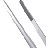 Triangle 50 487 35 00_s barbekiu žnyplės 35 cm su silikoniniais antgaliais, profesionalios kokybės nerūdijančio plieno bbq kepsnių žnyplės, maisto gaminimo žnyplės, virtuvinės žnyplės