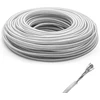 Trimerio valas 2,4 mm x 30 m, plieno vielinis žoliapjovės diskas, žoliapjovės siūlas, žoliapjovė, žoliapjovės valas vejai, sodui