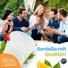 Trinklicht® 30 kokteilinės taurės 0.3 l daugkartinio naudojimo plastikinės gėrimų taurės vakarėliams, galima plauti indaplovėje, nedūžtančios, permatomos plastikinės taurės