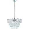 Trio r13473006 Orient Rhinestone pakabinamas šviestuvas, apvalus, 43 cm