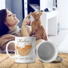 Triosk puodelis katė relax no stress su posakiu juokingas katės motyvas dovana poilsiui atsipalaidavimui kačių mylėtojams moterims draugei keramikinis 300 ml