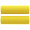 Fotelis Trivietė sofa su pagalvėlėmis, šviesiai geltona, 180cm, audinys