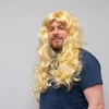Trixes šviesiaplaukė bomba – 20 colių ilgio banguoti plaukai kostiumų vakarėliui – Cosplay karnavaliniai drabužiai