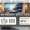 Tronicxl 2 krypčių bk skirstytuvas tv kabelio adapteris antenos skirstytuvas kabelinė tv dvbc, pvz., skirtas unitymedia vodafone netcologne netaachen netkassel telecolumbus primacom ewe skirstytuvas unicable