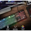Trust Gxt 835 Azor žaidimų klaviatūra su Rgb pašvietimu
