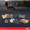 Trw mcb634sh sinter street stabdžių kaladėlių komplektas, skirtas kawasaki vulcan galinei ašiai ir kitiems motociklams