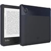 Tudia Skn dėklas, suderinamas su Tolino Vision 6 / Kobo Libra 2 (7 colių) [sustiprinti kampai], smūgiams atsparus, plonas silikoninis gelinis, lengvas, pirštų atspaudams atsparus Tpu bamperis - matinė mėlyna