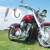 Tukeva, 4 išmetimo spyruoklių rinkinys, 55 mm, motociklų išmetimo spyruoklė, duslintuvo išmetimo vamzdžio spyruoklė, nerūdijančio plieno motociklų išmetimo vamzdžio spyruoklinis kabliukas, duslintuvo spyruoklių priedai motociklams, motoroleriams