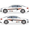 Tuning'o lipdukai automobiliui - įvairūs dizainai