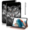 Tuolisg dėklas, skirtas Ipad (a16) 11-os kartos 11 colių 2025 m., Ipad 10-os kartos 10,9 colių su rašikliu, Pu odos atverčiamas dėklas, piniginė, rašiklio laikiklis, planšetinio kompiuterio apsauginis dėklas su automatinio užmigdymo/pabudimo funkcija, juo