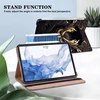 Tuolisg dėklas, skirtas ipad pro 11 inch m4 (2024), folio atverčiamas pu odos smūgiams atsparus apsauginis dėklas ipad pro 11, stovas, piniginės dėklas planšetiniam kompiuteriui, palaiko pencil pro/usb-c, automatinis miego/pabudimo režimas - owl