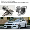 Turbo išmetimo flanšas, 2 varžtų išmetimo flanšas 3 colių nerūdijančio plieno vamzdis į 2,5 colio žemėjantį turbo išmetimo adapterį