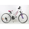 Turbo Mtb dviratis 24" aliuminis, amortizacija baltai-violetinis, lenkijos gamintojas!