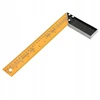 Turbotools stalių kampainis 300 mm matuoklis su atrama