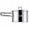 Turistinis puodas su dangteliu Esbit Round Camping Pot stainless - 1600 ml