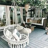 Tutumi Gandralizdis sūpynės-lizdas, boho stiliaus