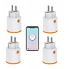 Tuya Zigbee išmanieji lizdai su matavimu ir laikmačiu, suderinami su Alexa Google