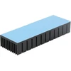 Tuzoo aliumininis heatsink'as 120 x 40 x 20 mm, 2 vnt. rinkinys, universalus Cpu, grandinėms plokštėms ir kt.