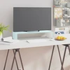 TV staliukas TV stovas/monitoriaus pakyla, žalias, 60x25x11cm, stiklas