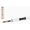 Twsbi Eco Baltas & Rose Gold plunksnakotis F