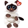 Ty Beanie Babies Miso Sijamo Katytė 15 cm - Minkštas pliušinis žaislas vaikams