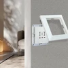 Ucomen 5.0v, 3.1a įleidžiamas įkroviklis su 2 usb type a ir 1 type c prievadais, baltas (2 vnt.)