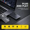 Uflatek 32 gb usb atmintinė verslo kreditinės kortelės usb atmintinė usb 2.0 atmintinė metalinis korpusas atmintinė kreditinės kortelės formos atmintinė tvirtas pendrive juoda išorinė duomenų saugykla kompiuteriams