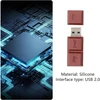 Uflatek atmintinė 64 Gb šokolado dizaino atmintinė 2.0 naujoviška Usb atmintinė ruda atmintinė nešiojama atmintinė reklamoms gimtadieniui Kalėdoms vestuvių dovanoms