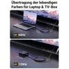 Ugreen hdmi 2.1 kabelis 8k hdmi kabelis 8k @ 60hz, 4k @ 120hz, hdr10, 48gbps earc hdmi kabelis 2.1 suderinamas su ps5, ps4 pro, imtuvu, XBOX s, oled tv ir kt.