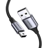 Ugreen Usb A į Mini Usb B kabelis, 1m, nailono pynė