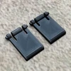 Uleiva 1 poros (2 vienetai) pakaitinės juodos spalvos klaviatūros kojelės, suderinamos su logitech mk320 klaviatūra, pakaitinė dalis, klaviatūros stovo kojelės