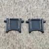 Uleiva 1 poros (2 vienetų) pakaitinės klaviatūros kojelės, juodos spalvos, suderinamos su Razer Lycosa klaviatūra, pakaitinė dalis, klaviatūros stovo kojelės