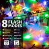 Ulinek lango dekoracija 3 žvaigždės su baterijomis, 30 led [1 m + 0.6 m] žvaigždės kalėdinė lango dekoracija su 4 besiūliais lipniais kabliukais, led žvaigždės vidaus ir lauko kalėdiniam langui, balkonui