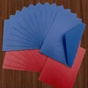Umchu 40 vienetų kraft popieriaus vokų rinkinys, 16 x 11,2 cm, klasikiniai vokai, vokai su smailėjančiu atvartu, skirti sveikinimo ir atvirukams, kvietimų kortelėms (tamsiai mėlyna)