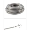 Universalus 3.0mm plieno trimerio valas, itin tvirta plieninė viela vejapjovėms, sodininkystei