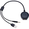 Universalus Bluetooth automobilinis audio kabelis | Usb/3.5mm Aux muzikos sąsajos adapteris, suderinamas su Bmw 1, 2, 3, 5, 6, 7 serijos, X1 X3 X4 X5 X6 E46 ir Mini Cooper R55 R56 R57