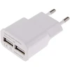 Universalus Usb įkroviklis 2 lizdai 5v-2a baltas