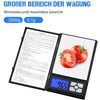 Uniweigh 2kg 0,1 g skaitmeninės virtuvinės svarstyklės svorio metimui, nešiojamos mini svarstyklės gramais ir uncijomis su taros funkcija, apšvietimu, lcd ekranu, mažos maisto svarstyklės žolelėms, prieskoniams, juvelyriniams dirbiniams, auksui, kavai, m