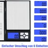 Uniweigh 2kg 0,1 g skaitmeninės virtuvinės svarstyklės svorio metimui, nešiojamos mini svarstyklės gramais ir uncijomis su taros funkcija, apšvietimu, lcd ekranu, mažos maisto svarstyklės žolelėms, prieskoniams, juvelyriniams dirbiniams, auksui, kavai, m